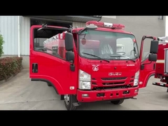 ISUZU 森林消防車 4x4 2500L 赤色 多機能