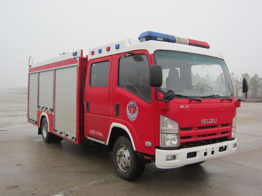 ISUZU 4x2 Water Foam Fire Rescue Vehicles Mini 4 Ton For Emergency Rescue