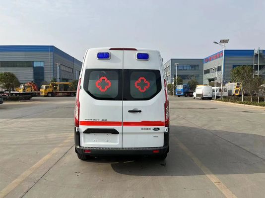 Hospital Transfer First Aid Ambulance Gasoline Type 156km/H Speed