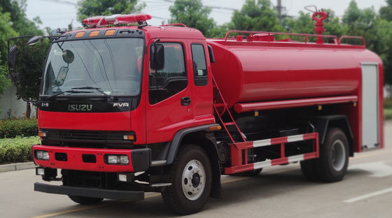 ISUZU 177kw Water Tank Fire Truck 240HP 10T 4x2 Multipurpose