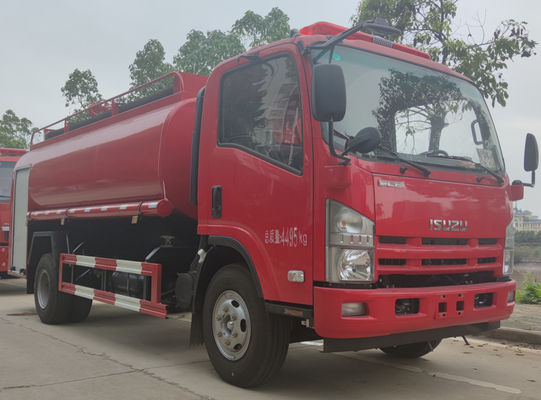 ISUZU 190HP Water Rescue Fire Truck 4x2 8 Ton For Fire Fighting