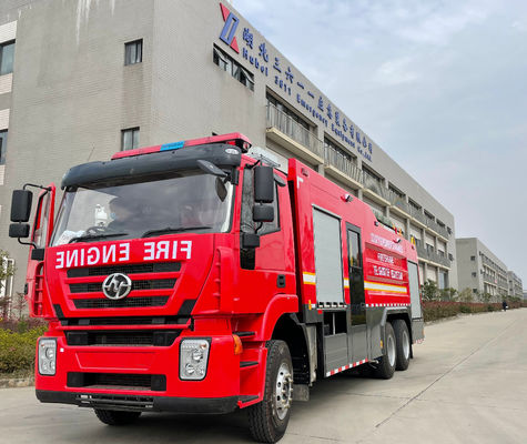 IVECO 290HP Heavy Duty Fire Truck With Water Foam 10000L Capacity Multipurpose