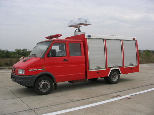 IVECO 130hp Light Emergency Rescue Fire Truck 4×2 Diesel Fuel Type