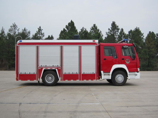 HOWO Quick Response Gas RC Fire Truck 6x4 Large Capacity Multipurpose