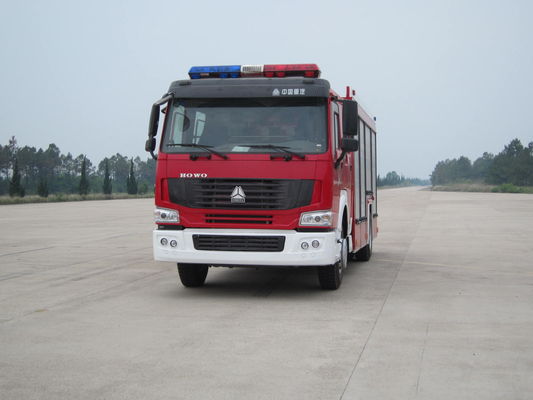 HOWO の消防車、迅速な対応の普通消防車のユーロ 2 ユーロ 5