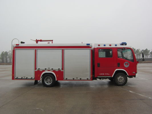 ISUZU 190HP Water Tank Fire Truck Mini 6 Wheel 4 Ton ISO9001 Certified